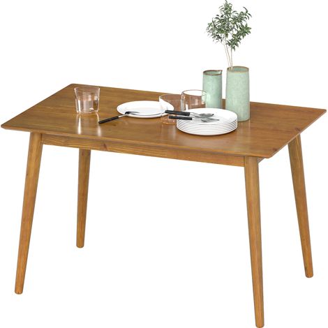 Designer-Esstisch aus Holz, 120 x 75 x 76 cm, für 4 bis 6 Personen (1/5)