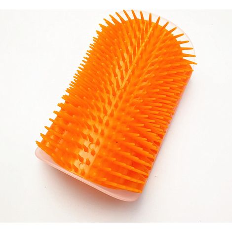 1 brosse de toilettage pour chat, grande taille, conception ergonomique, matériaux naturels, fonction massage et épilation (1/5)