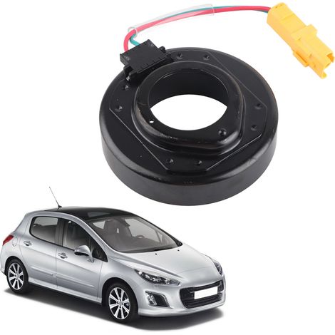 La bobine d'embrayage du compresseur de climatisation automobile convient aux Peugeot 307 308 408 508 CC SW 3008 5008 (numéro de pièce : LR-CI071). (1/5)