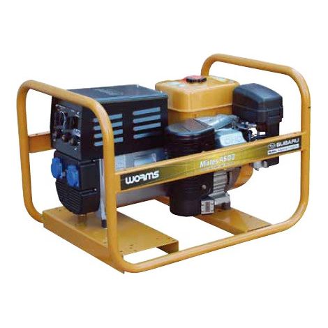 Imer - Groupe électrogène et soudage 3,3kW 230V Monophasé moteur EX27 - Worms à essence 4T - MIXTE 4500 EX