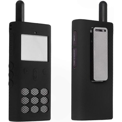 Rutschfeste Silikonhülle, stoßfeste Schutzhülle, Schutzhülle für Walkie-Talkie 3 Intercom-Zubehör, Weiß (1/5)