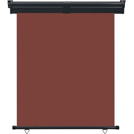 Tenda da Sole Tendalino Laterale per Balcone 145x250 cm Marrone (1/5)