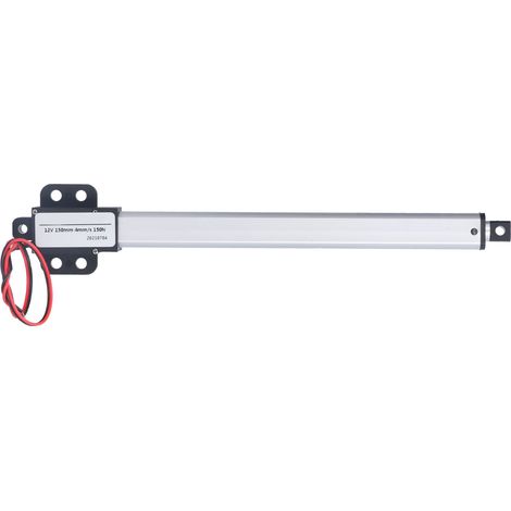 Actionneur linéaire miniature électrique, course de 150 mm, haute vitesse, faible bruit, protection contre les courts-circuits, 8 mm/s – 70 N (1/5)