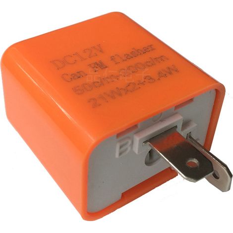 Zweipoliges LED-Blinkerrelais für Motorräder, Blinker-LED-Blinkerrelais, CAN-FM-Blinker (1/4)