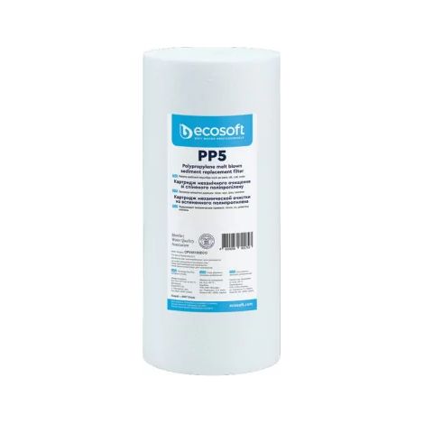 Filtre Ecosoft Big Blue 5 Micron 10 Pouces