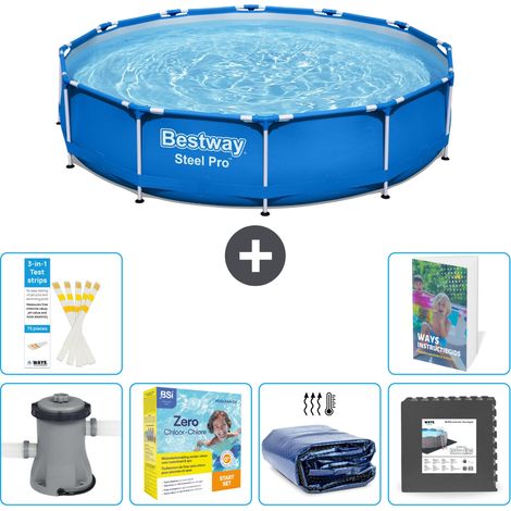 Bestway Steel Pro Rund - 366x76 cm - 7-teilig S285