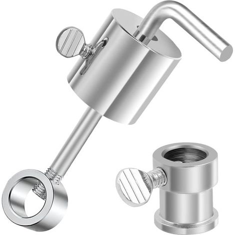 Grillbesteck-Set – Gegengewicht aus Edelstahl für Drehspieß (286 g), Schaftgewicht und Lager für 8–10 cm Drehspieß (1/5)