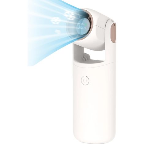 Ventilateur À Main souffleur portatif rechargeable 5 vitesses (1/5)