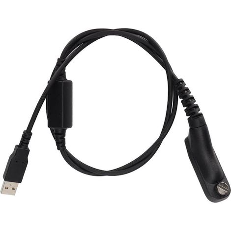 Câble de programmation USB de 1 m pour radios XPR et APX, câble de données noir, accessoire radio professionnel (1/5)