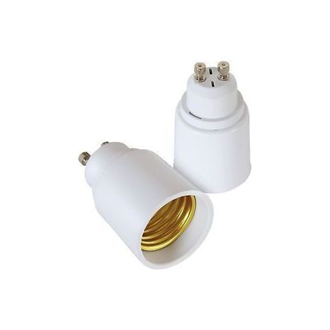 Adattatore/Convertitore portalampada da GU10 ad E27