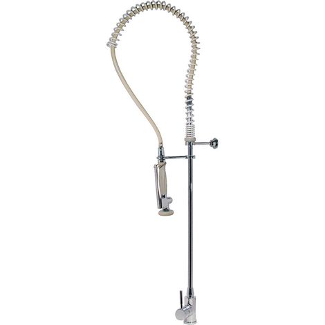 TRES 130484 TOP-TRES COCINA ESSENTIAL Grifo Monomando Fregadero Extraíble Cocina Industrial - ref: 130484 (1/2)
