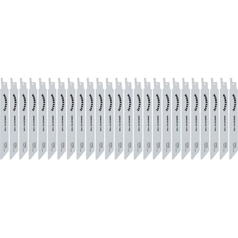 Reciprocating Saw Blade 150mm Length 10tpi Bi Metal Pack of 25 (1/2)
