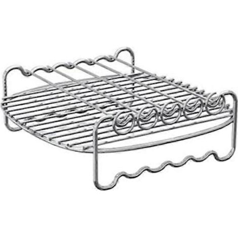 Filiyano-Grille pour friteuse à air chaud domestique, grille double couche pour friteuse à air chaud, accessoires pour barbecue Fem-Nee (1/5)