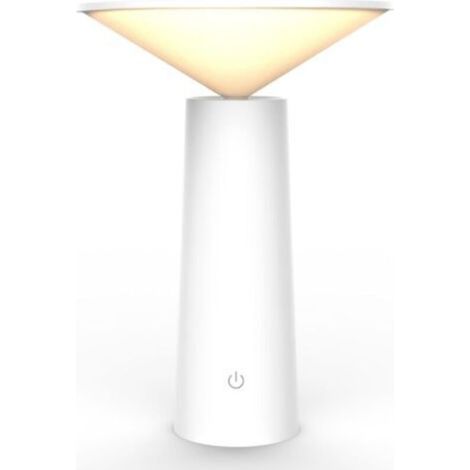Mini lampada con interruttore a sfioramento e ricarica USB, luce notturna ricaricabile con luminosità regolabile.