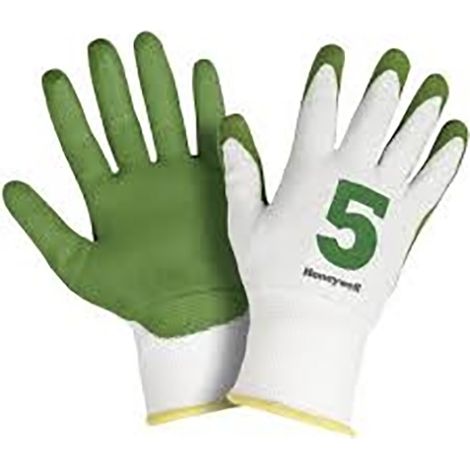 Gant de protection PU 5 -T11 Vert Honeywell (1/3)