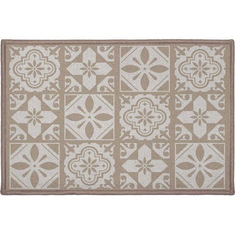 Tapis de Cuisine "Constantine" 40x60cm Naturel