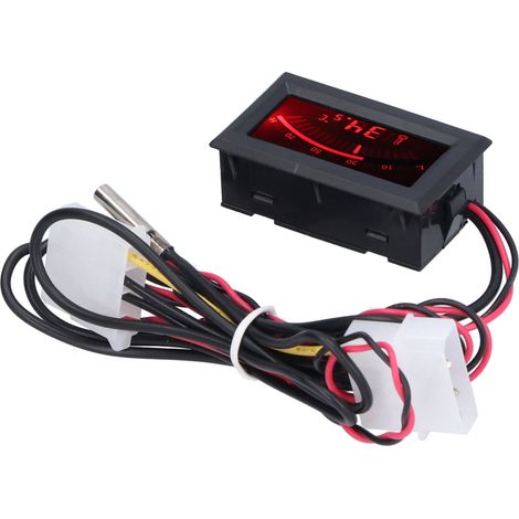Thermomètre Numérique Mini avec Sonde en Métal et Capteur NTC 5V DC - Module TS-805-R (LED Rouge)