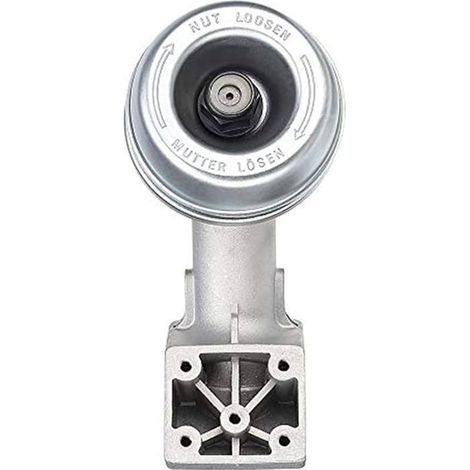 Tête de boîte de vitesses en aluminium, tige 10 dents de 25,4 mm, compatible avec les débroussailleuses à tige droite FS (1/5)