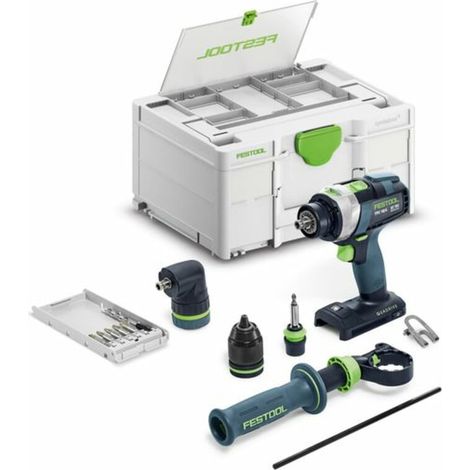 FESTOOL Akku-Schlagbohrschrauber TPC 18/4 I-Basic-Set QUADRIVE - 577625 (1/5)