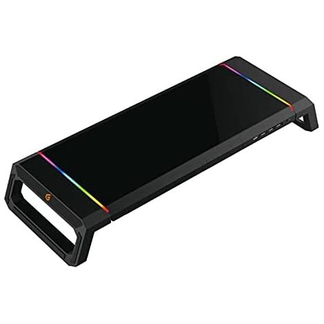 SOPORTE SOBREMESA GAMING CONCEPTRONIC PARA MONITOR ERGONOMICO HUB USB 2.0 LUZ RGB (1/3)