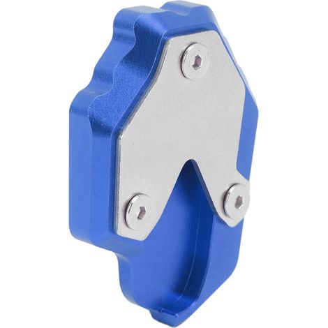 CNC-gefräste, verbreiterte Aluminium-Fußstütze für Forza 350 NSS350 2020-2022, blaue Seitenstütze, robuste und leichte Ersatzplatte. (1/5)