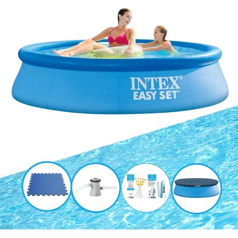Intex Piscine Easy Set Ronde - 244x61 cm - 6-pièces  S22400 (1/5)