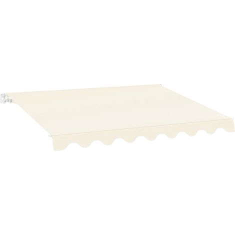 TENDA DA SOLE AVVOLGIBILE cm.400 x H.300 - beige