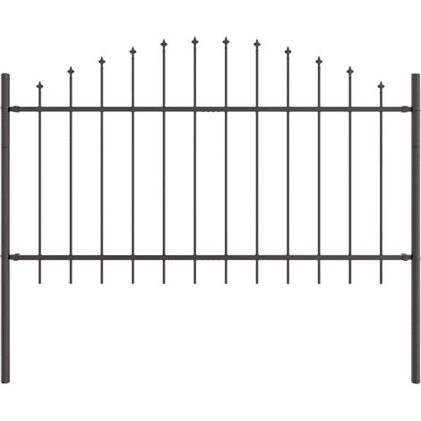 Maison Exclusive - Gartenzaun Woerden Grau 170 x 140 cm Pulverbes