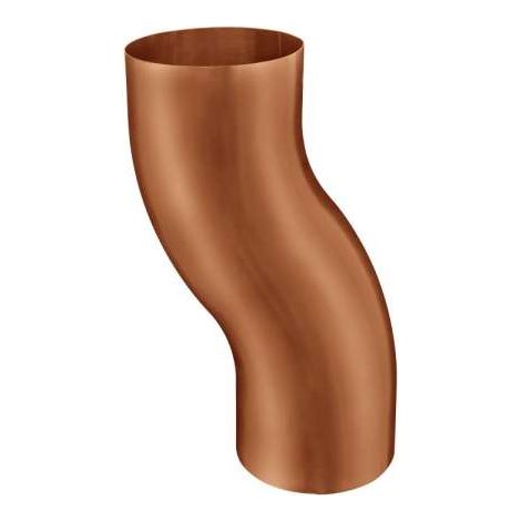 GRÖMO ALUSTAR Sockelknie Ziegelrot ø100, SX (glatt), 82666 (1/2)