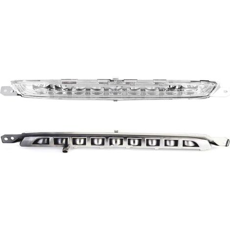 LED rear diffuser brake light bumper for Mercedes Benz S-Class W222 ...