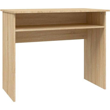 vidaXL Scrivania Rovere Sonoma 90x50x74 cm in Legno Multistrato (1/5)