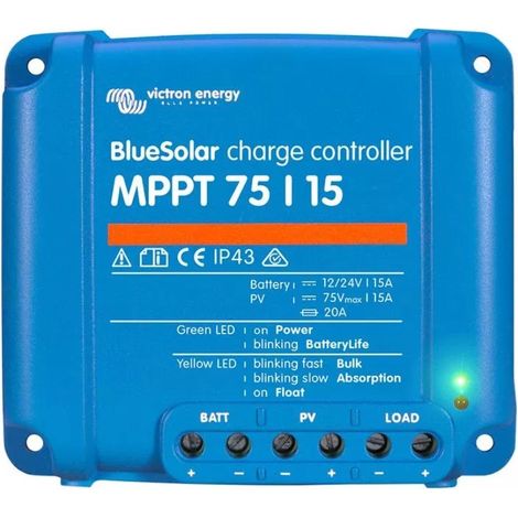 Controlador de carga SmartSolar MPPT 100/15