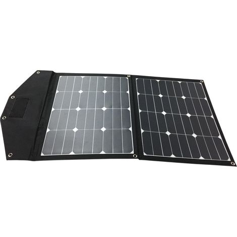 Panneau solaire Monocristallin Pliable - 2 x 40 Watt - 18V Cellules back-contact Sun Power (1/2)