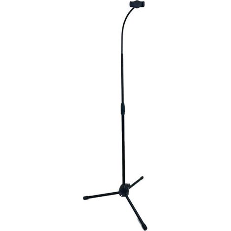 Trépied Tablette Smartphone Portable Pouces Hauteur Réglable de 90-170cm Rotatif à 360° pour Diffusion en Direct, Vidéo, Film, Convient aux téléphones portables d'une longueur de 7.5 à 12 cm (1/5)
