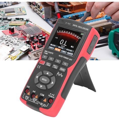 Multimètre oscilloscope numérique multifonctionnel portable BSIDE avec écran couleur, outil de réparation automobile multifonctionnel, mesure et protection contre la surchauffe (1/5)