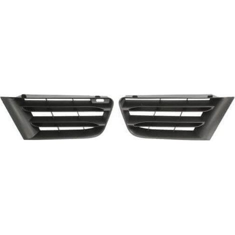Grilles de calandre avant noires kit Renault Scenic 2 phase 2 2006-2009