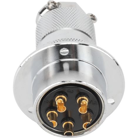 30-mm-Stecker für die Luftfahrtindustrie, 5-poliger Netzadapter für Maschinen und Anlagen (1/5)