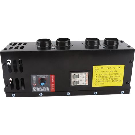 Chauffage auxiliaire 12V 800W pour voiture avec ventilation et dégivrage pare-brise réglage continu silencieux (1/5)