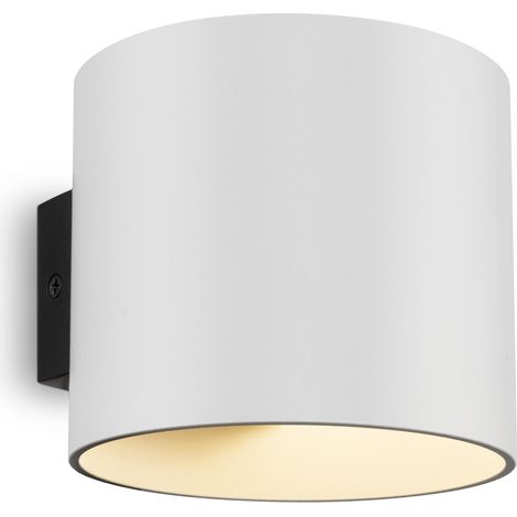 Lampada da parete Ceiling & Wall in Alluminio Rond Bianco (1/3)