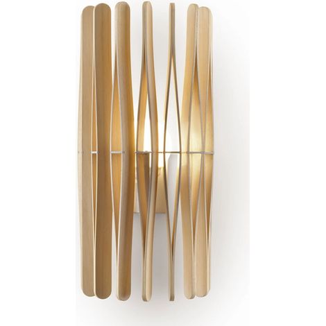 [NEUWERTIG] Fabbian Stick Holz Wandleuchte Wandlampe Beleuchtung Innenraum Lampe Leuchte B-Ware