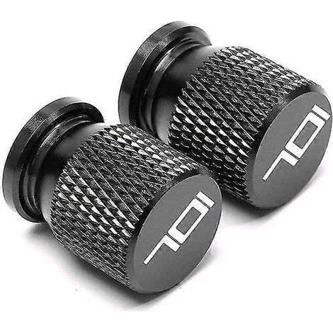 Nouveauté pour Husqvarna 701 Supermoto Enduro : Accessoires moto anciens en aluminium usiné CNC : bouchons de valve de pneu et de roue, couvercles étanches. (1/5)