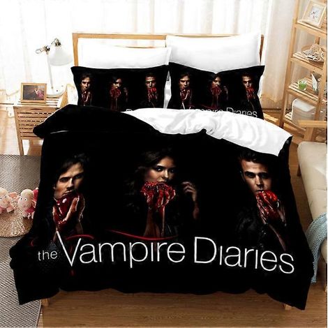 v5147 Bettwäsche The Vampire Diaries Bettbezug-Set 3-teilig IU514 (1/5)
