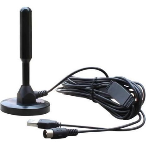 Antenne TV Interieur Puissante, HDTV Antennes Amplifiée pour DVB-T TNT Numérique et Analogique TV Signaux ( ANTENNE (HORS PARABOLE) (1/4)
