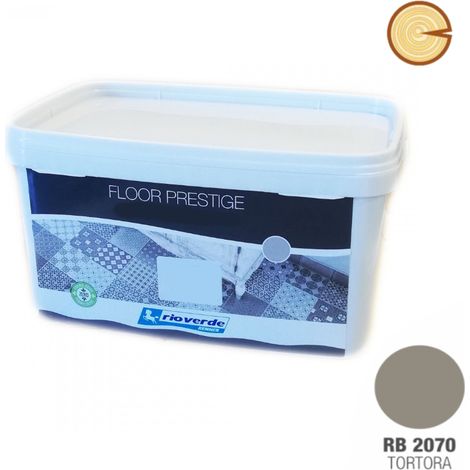 Vernice per pavimenti Floor prestige Rio verde RB2070 Tortora da 2,50 lt