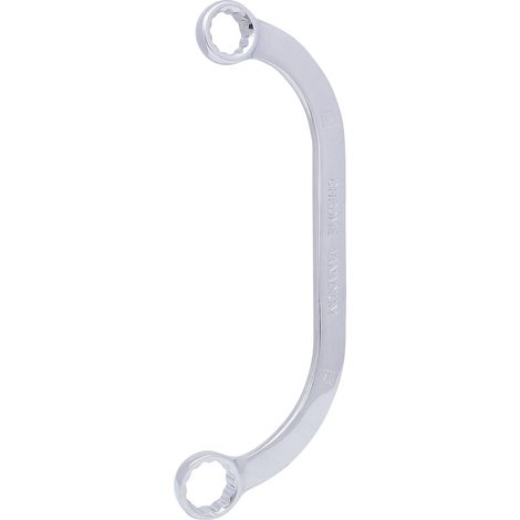 KS TOOLS Clés polygonales demi-lune CHROMEplus, 14x17mm ( 518.0856 )