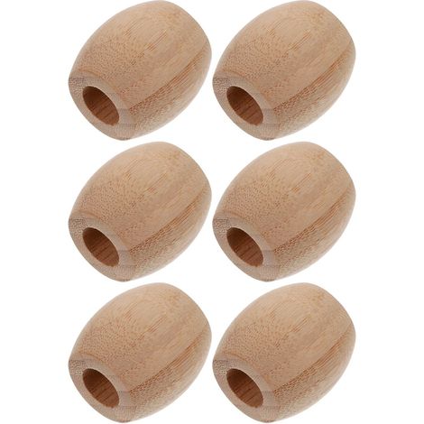 Supports en Bois Garde l'espace Net pour Brosse à Dents et Rasoir Lot de 6 Base de Rangement pour Salle de Bain (1/5)