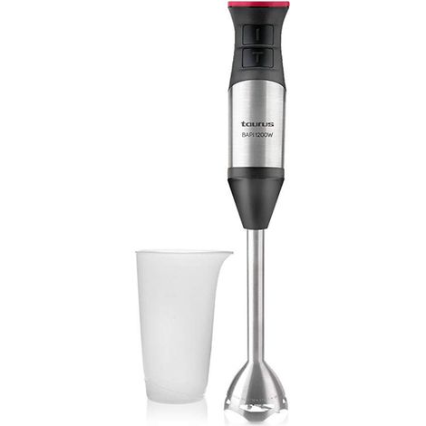 TAURUS batidora pie inox bapi 1200 w inoxidable , Batidora Bapi 1200 W inoxidableMotor de nueva tecnología de gran potencia y resistencia con 1200w de fuerza para triturar hast (1/5)