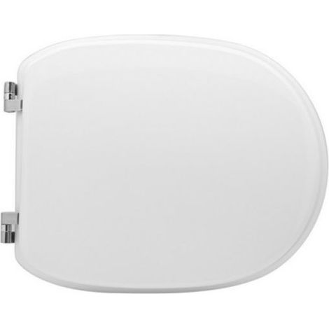 SEDILE WC PER ALTHEA VASO LISA FORMA 6 Bianco - Cerniere A passanti