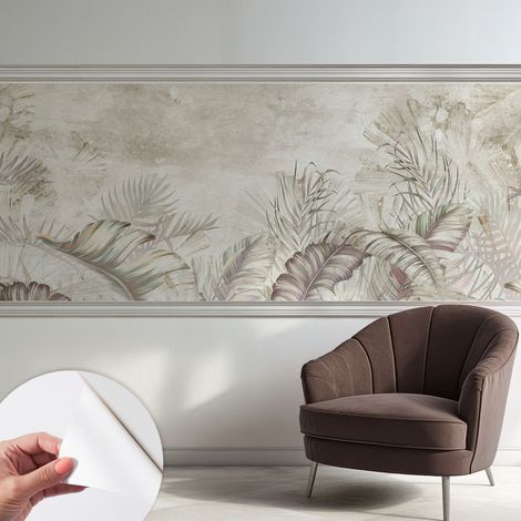Papier peint autocollant adhésif avec imprimé motifs uniques apparence moderne Feuilles décoratives 250x104 cm (1/5)