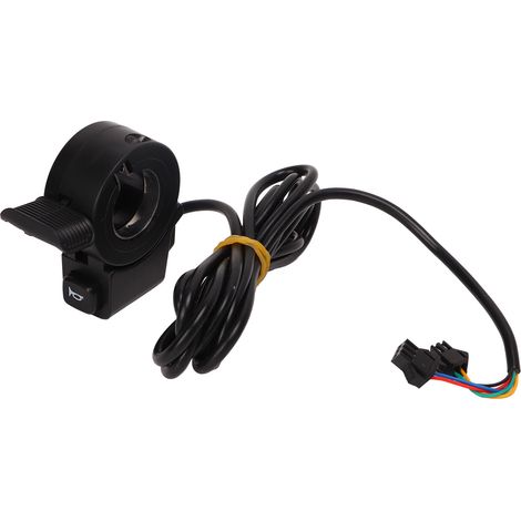 Gachette à pouce pour trottinette électrique, ABS, universelle, gauche et droite, accélérateur vertical pour vélo électrique, kit conversion (1/5)